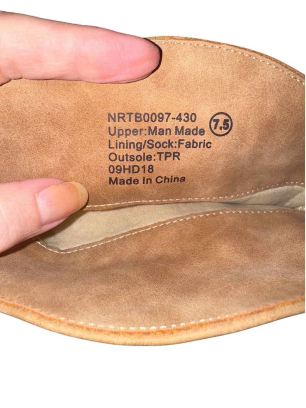 Womens not rated Boots Size 7.5 Brown - Picture 5 of 9